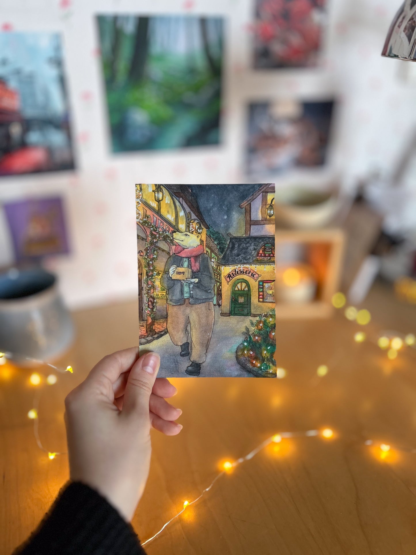 Carte Postale Joyeuses Fêtes